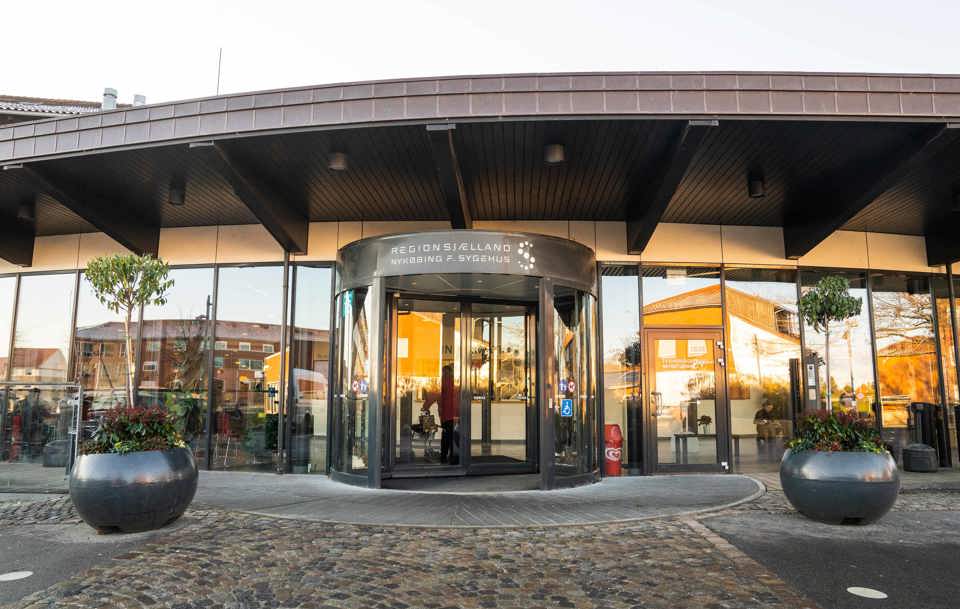 Hovedindgang - Nykøbing Falster Sygehus