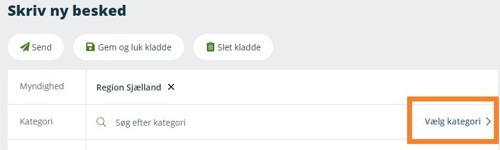 Vælg 'Kategori'