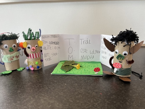 Billede, som viser hvordan man rullingetrolde og troldefoldebøger, trin12