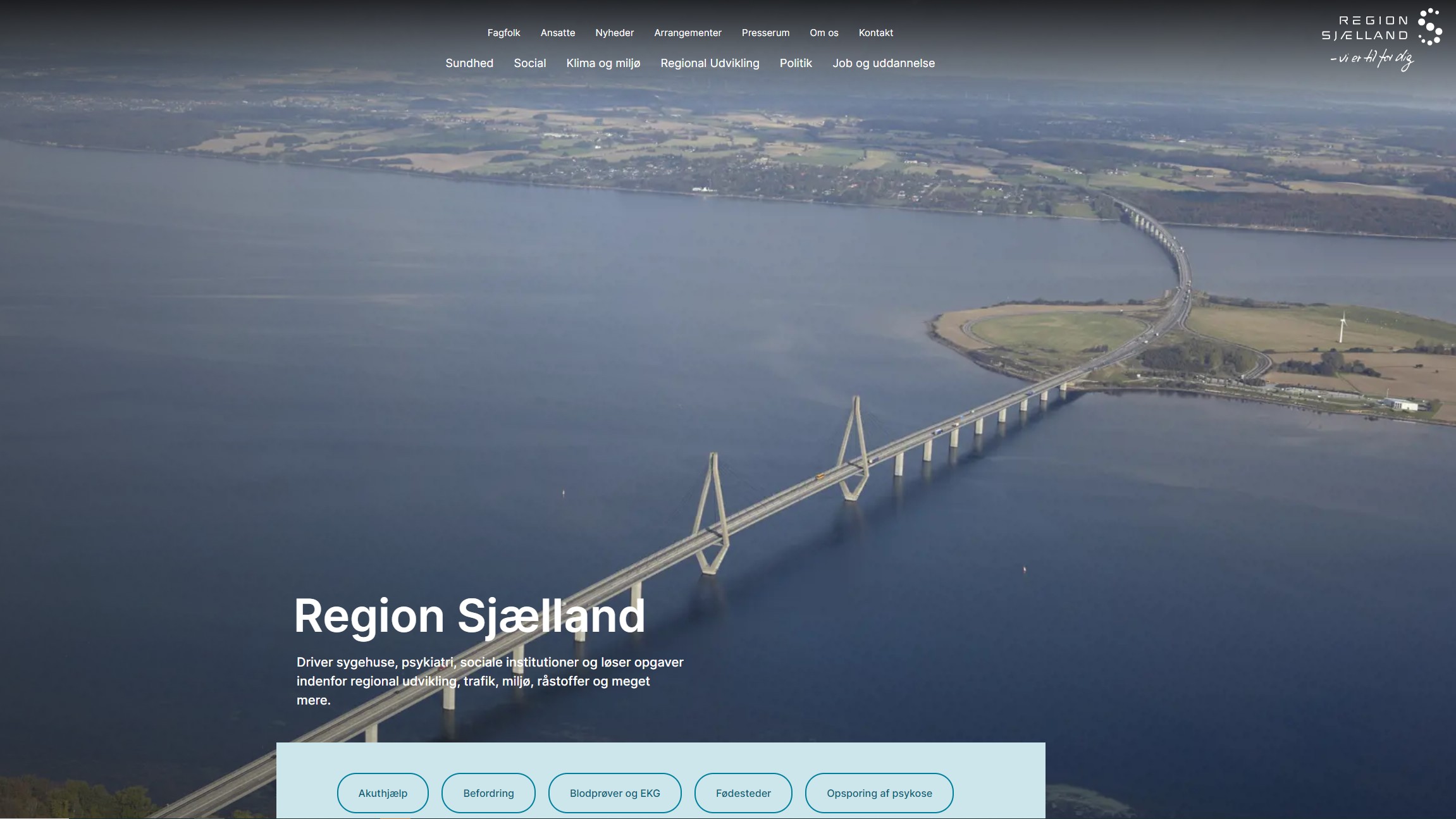 Velkommen - Region Sjælland - Vi er til for dig