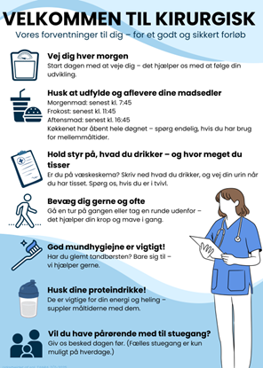 Plakat - Vores forventninger til dig