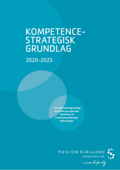 Forsiden af publikationen: Kompetencestrategisk grundlag 2020-2025