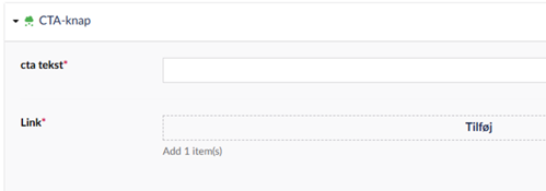 billede af felter i CTA-knap